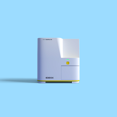 The IDEXX SediVue Dx analyzer.