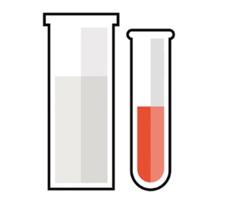 Milk blood test.