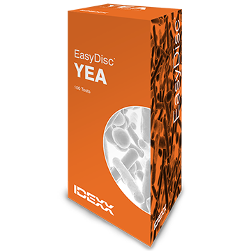 IDEXX EasyDisc YEA Test box