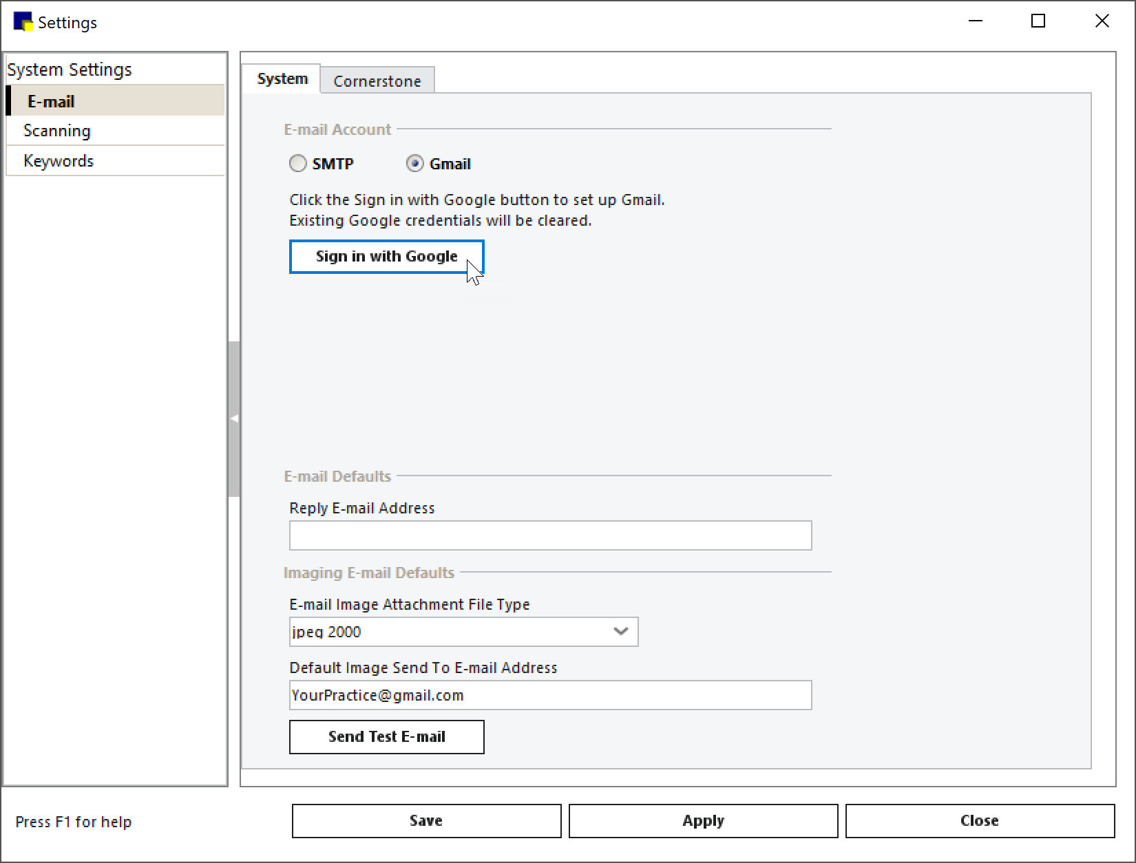 Please update your Cornerstone Gmail settings before May 30 ...