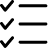 Checklist icon.