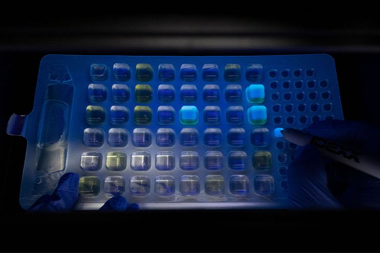 UV Viewer PLUS cabinet. Quickly read fluorescent results - IDEXX