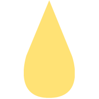 Icon silhouette of a drop of urine