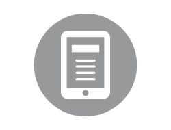 Icon depicting a SmartFlow software form on an iPad that allow a paperless workflow