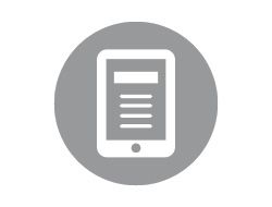 Icon depicting a SmartFlow software form on an iPad that allow a paperless workflow