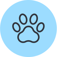 Icon of a paw.