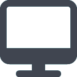 Icon representing webinars