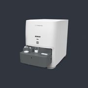 Catalyst One veterinary chemistry analyzer with the drawer open.
