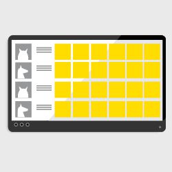 Graphic depicting SmartFlow software whiteboard